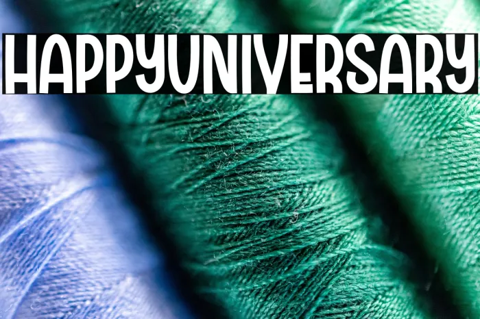 Happy Universary Example 1
