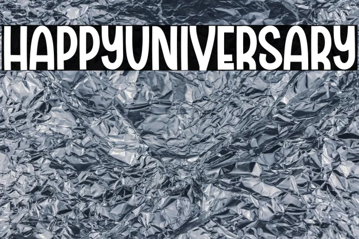 Happy Universary Example 3