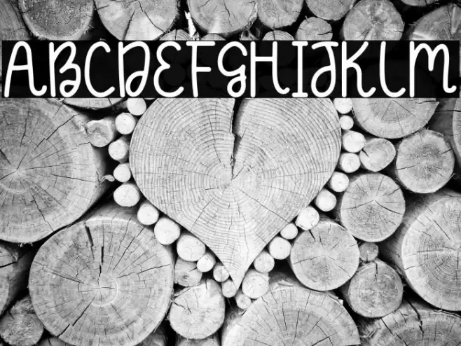 Happy Wedding Font examples