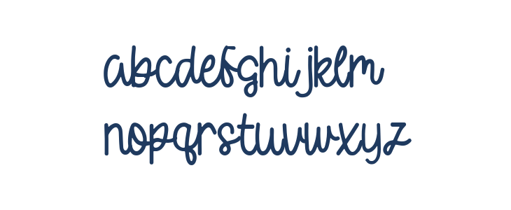 Happy Wedding Lowercase