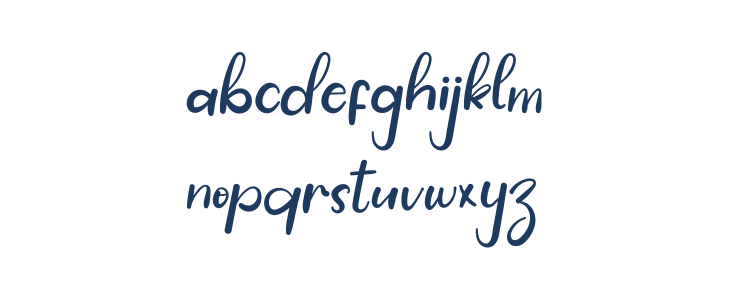 Happy Wedding Lowercase