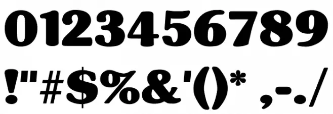 Happy summer Font OTHER CHARS