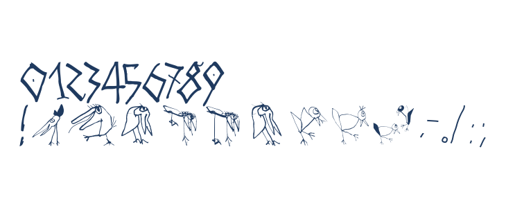 HappyBirdsDay-Medium Other Characters