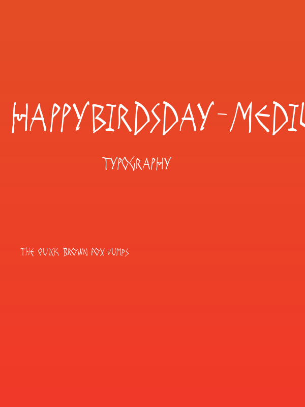 HappyBirdsDay-Medium Poster