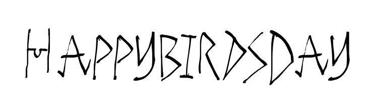 HappyBirdsDay  Descarca Fonturi Gratis