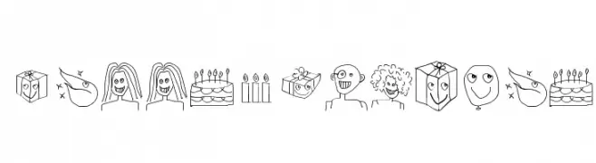 HappyBirthday  Fuentes Gratis Descargar