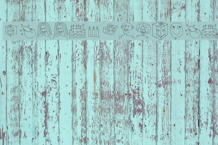 HappyBirthday Font examples