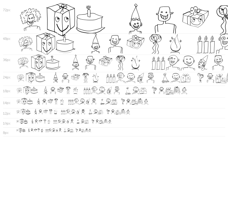 HappyBirthday Waterfall