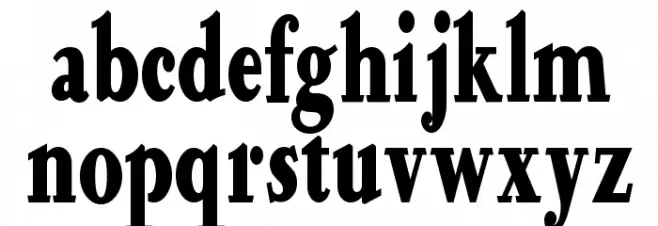 HappyCampersNF خط أحرف صغيرة