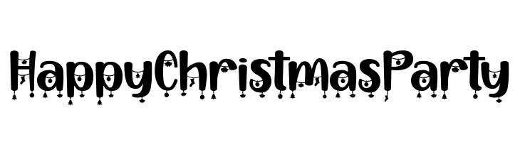 HappyChristmasParty  Descarca Fonturi Gratis