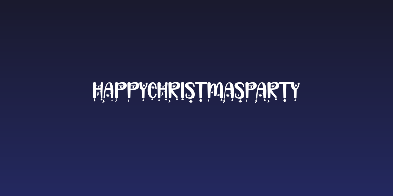HappyChristmasParty Social Header