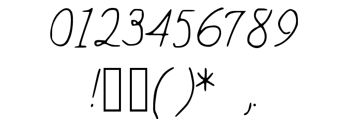 HappyDreams-MediumMonospaced Font OTHER CHARS
