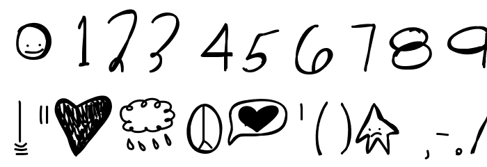 HappyEaster Font OTHER CHARS