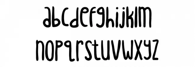 HappyFeet Fuentes MINÚSCULAS