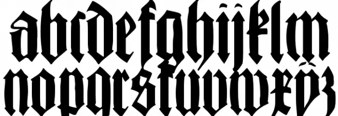 HappyFraxx फ़ॉन्ट लोअरकेस