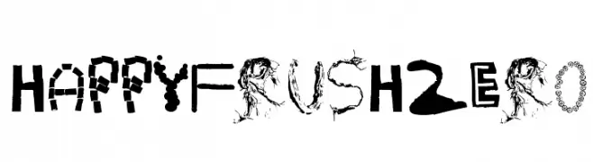 HappyFrushZero  font caratteri gratis