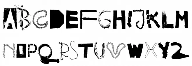 HappyFrushZero Polices MAJUSCULES
