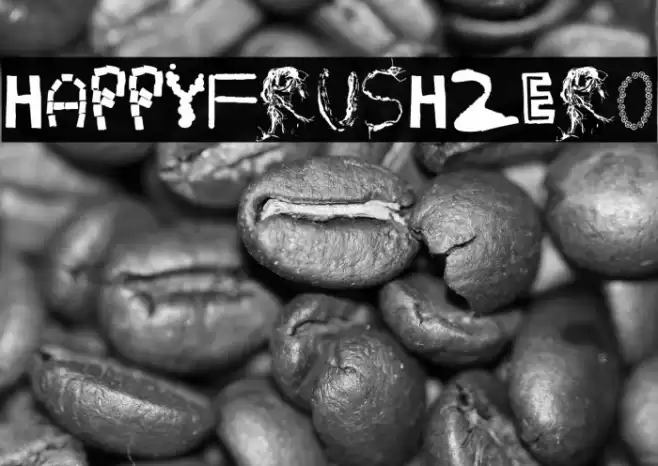 HappyFrushZero Шрифта examples