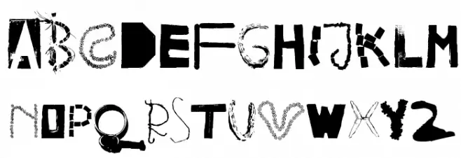 HappyFrushZero Schriftart Groß