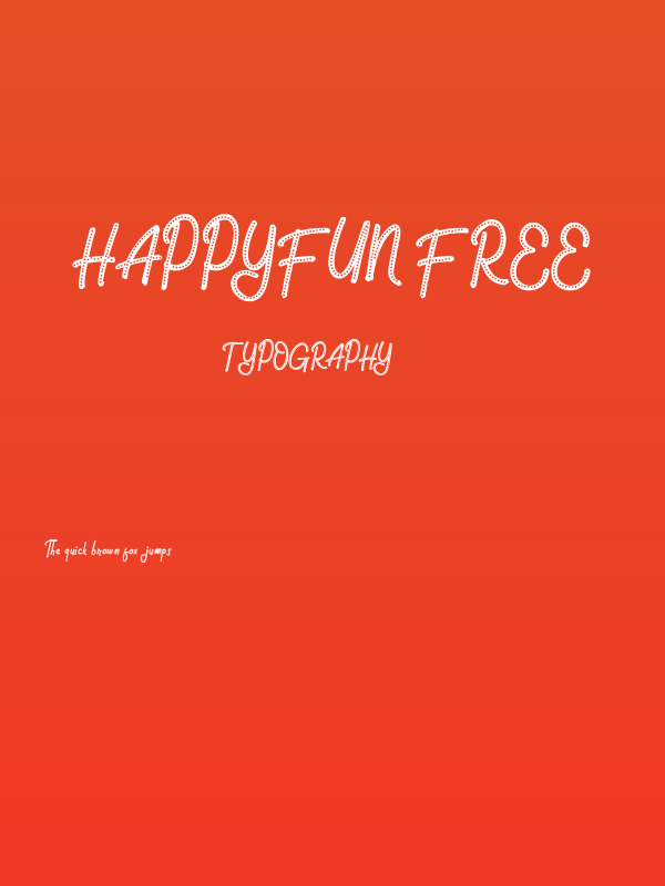HappyFun FREE Poster