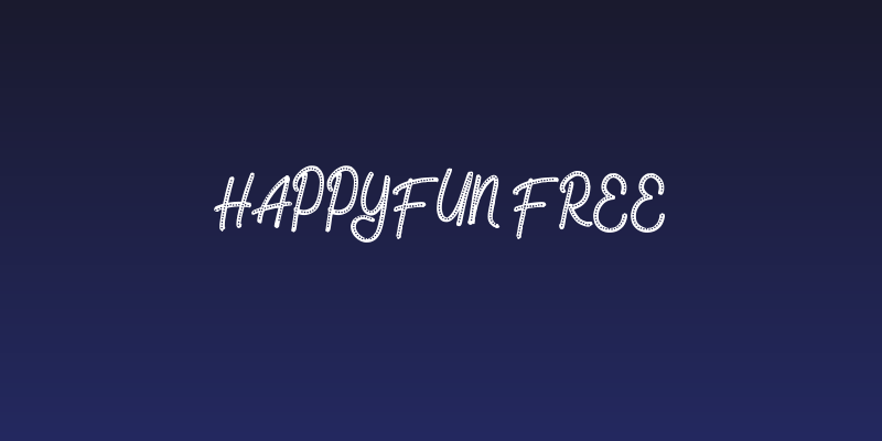 HappyFun FREE Social Header