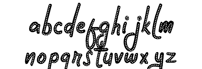 HappyFun FREE Font LOWERCASE