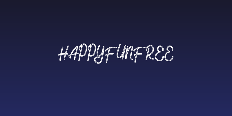 HappyFunFREE Social Header
