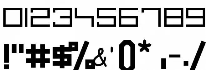 HappyKiller Font OTHER CHARS