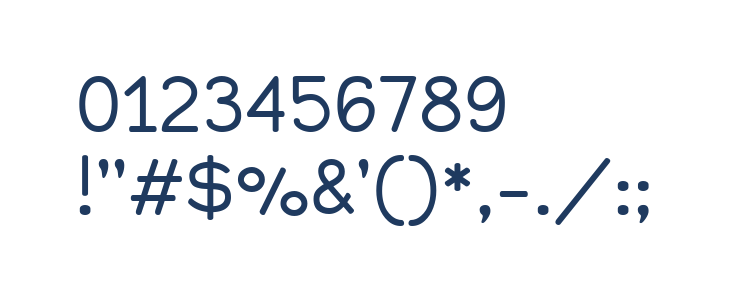HappyMonkey Regular Other Characters