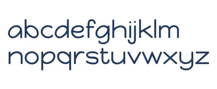 HappyMonkey Regular خط أحرف صغيرة