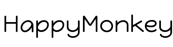 HappyMonkey Font