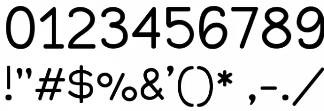 HappyMonkey Font OTHER CHARS