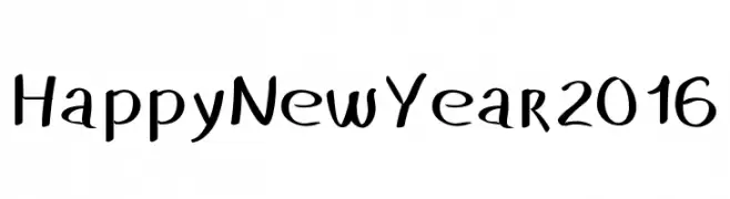 HappyNewYear2016  baixar fontes gratis
