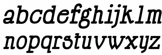 HappyPhantom Bold Italic Fuentes MINÚSCULAS