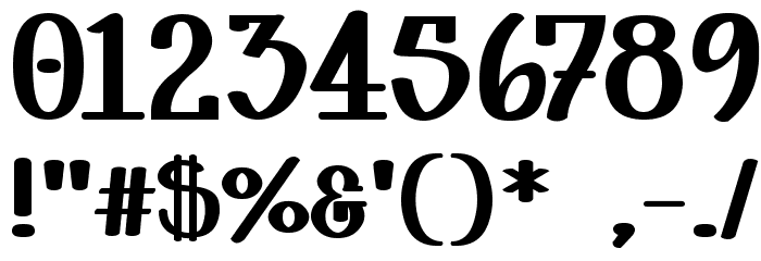 HappyPhantom Demi Font OTHER CHARS