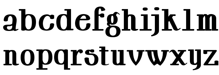 HappyPhantom Demi Font LOWERCASE