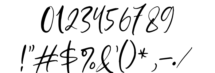 HappySparkleDEMO Font OTHER CHARS
