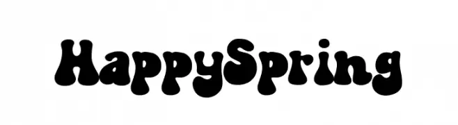 HappySpring  Fuentes Gratis Descargar