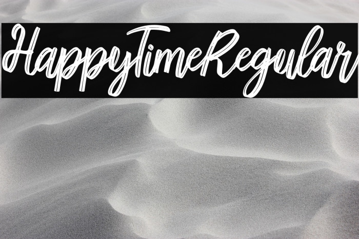 HappyTimeRegular Example 3