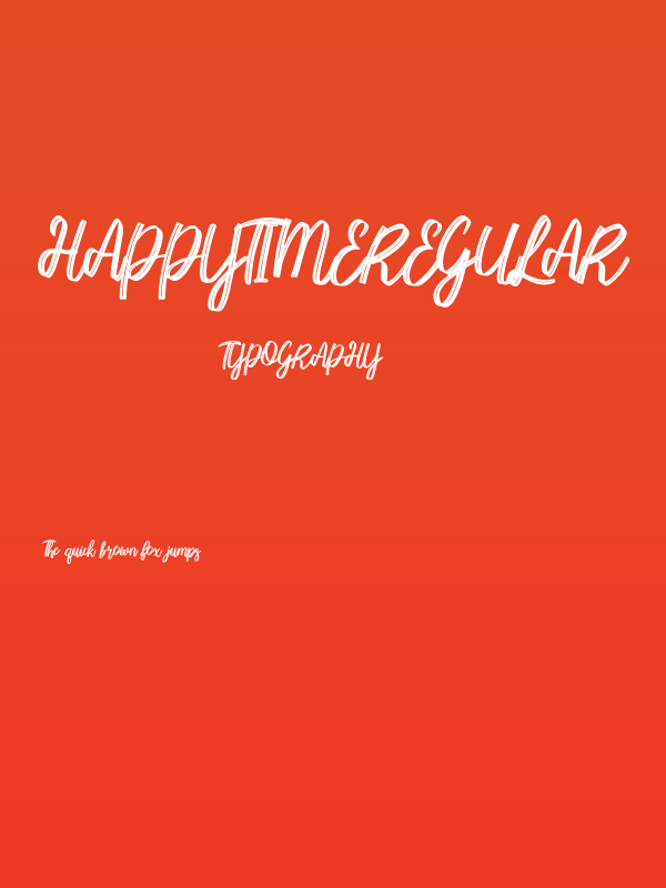 HappyTimeRegular Poster