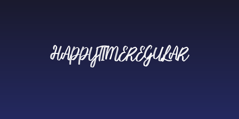HappyTimeRegular Social Header