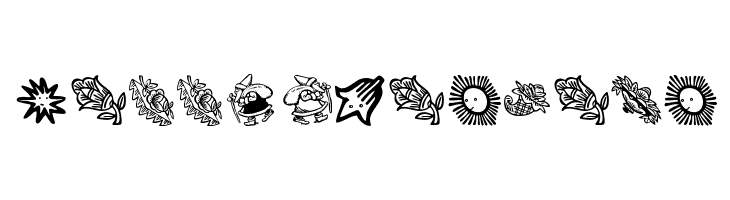HappyXmasBats  Frei Schriftart Herunterladen