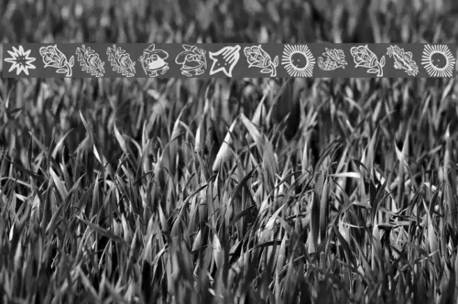 HappyXmasBats Font examples