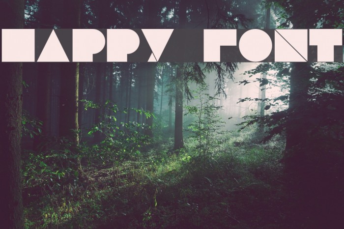 Happy Font examples