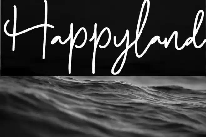 Happyland Font examples
