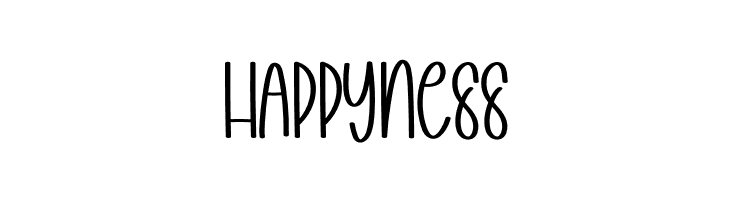 Happyness Fonte