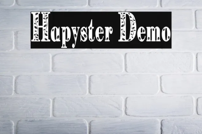 Hapyster Demo Example 1