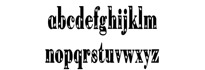 Hapyster Demo Font LOWERCASE