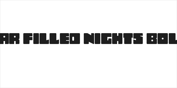 Har Filled Nights Bold Logo