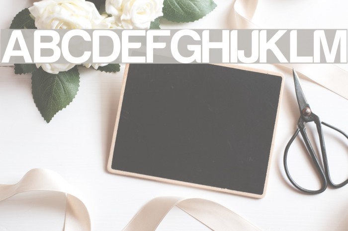 Harabara Bold Font examples